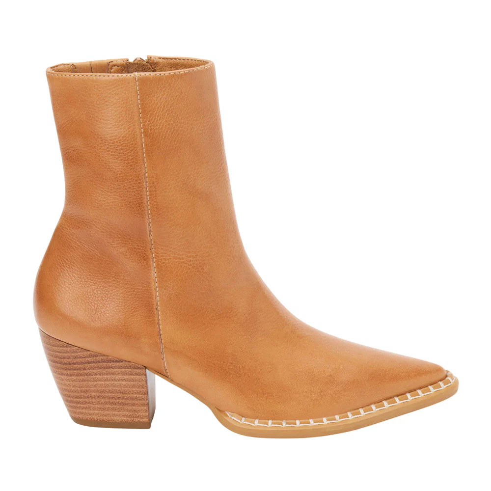 Caty Pointed Toe Zippered Booties
