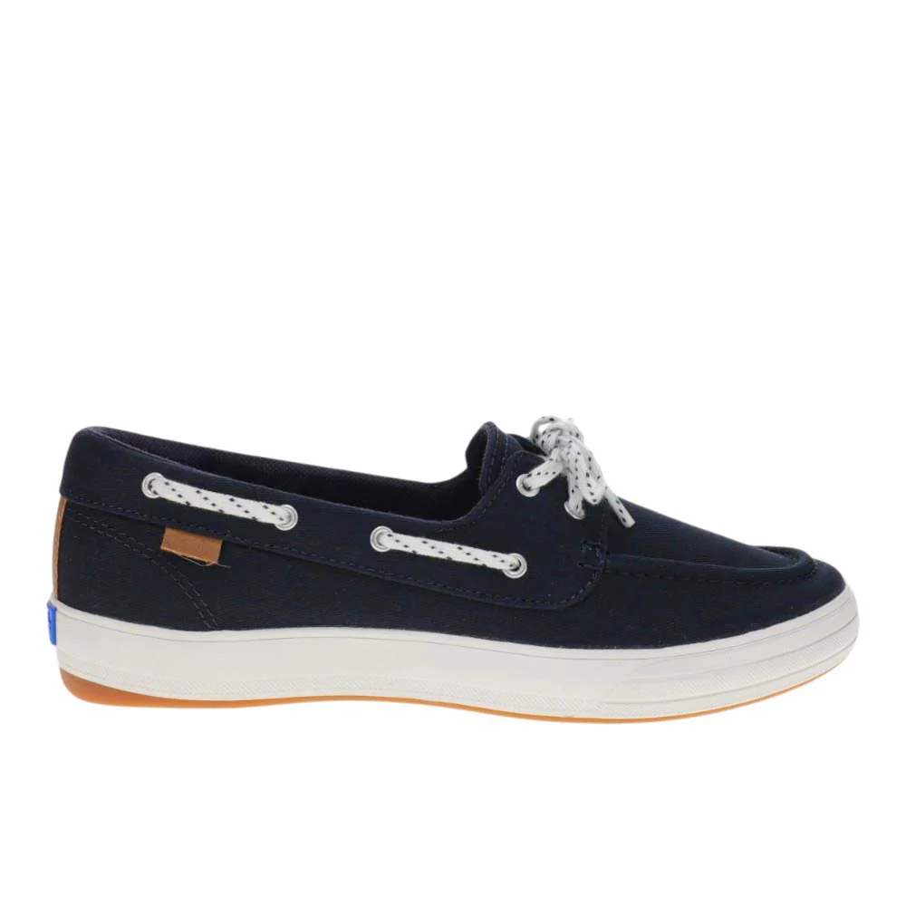 Center III Boat Twill Lace Up Sneakers