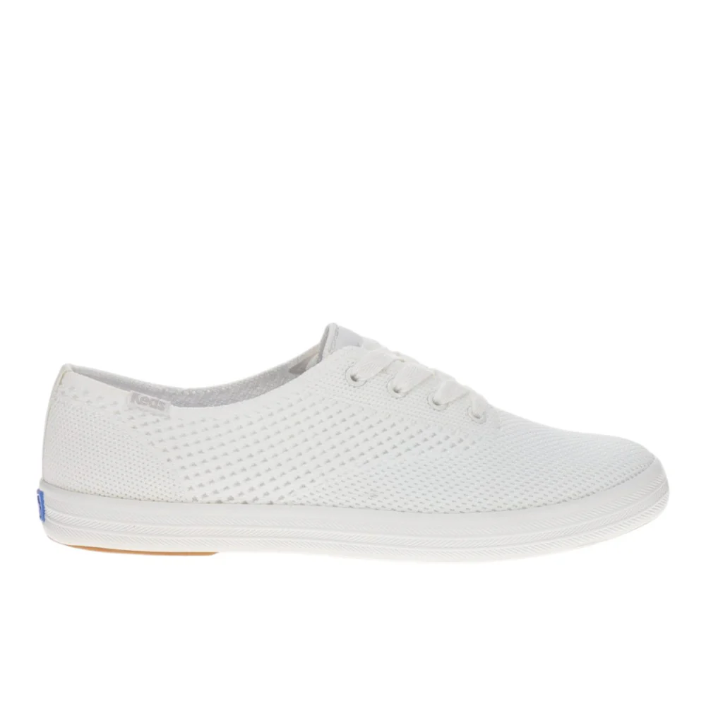 Champion Canvas Floral Embroidered Lace Up Sneakers
