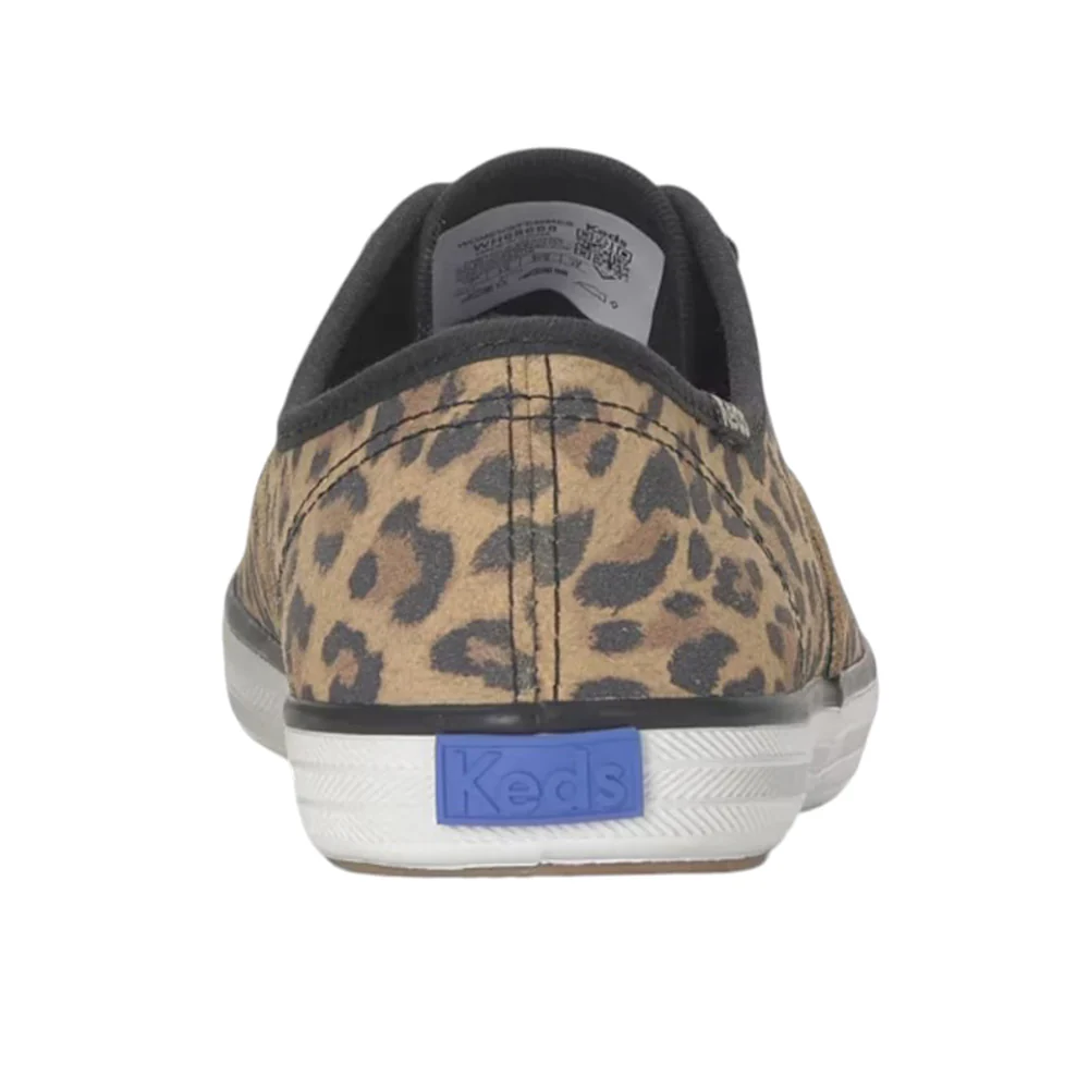 Champion Leopard Suede Lace Up Sneakers - Image 3