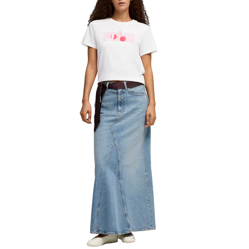 Cherry Graphic Crew Neck Short Sleeve T-Shirt - Image 5