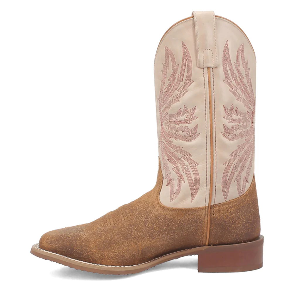 Chet Embroidered Square Toe Cowboy Boots - Image 3