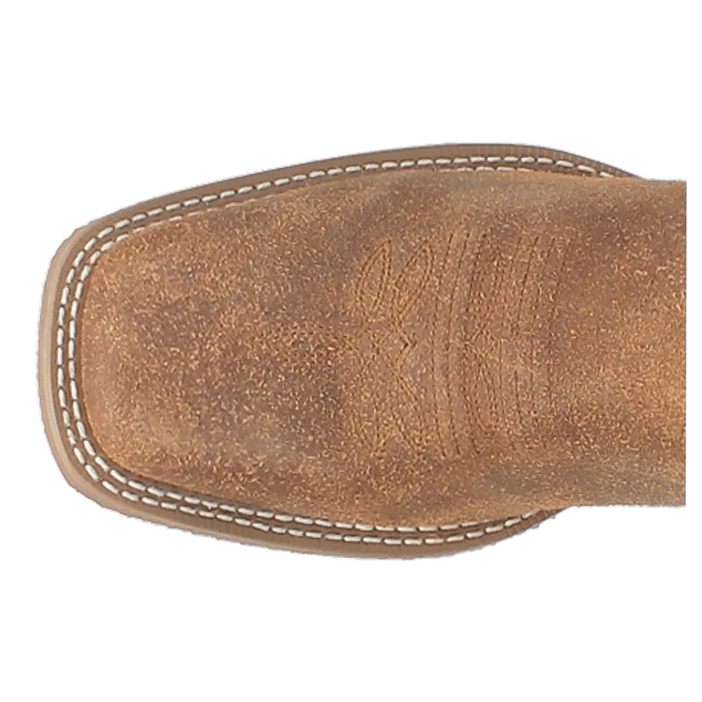 Chet Embroidered Square Toe Cowboy Boots - Image 4