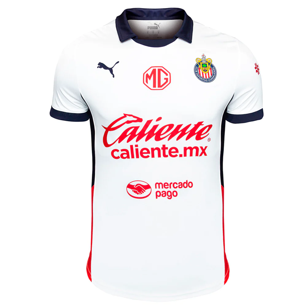 Chivas Away Promo Collared Short Sleeve Soccer Jersey