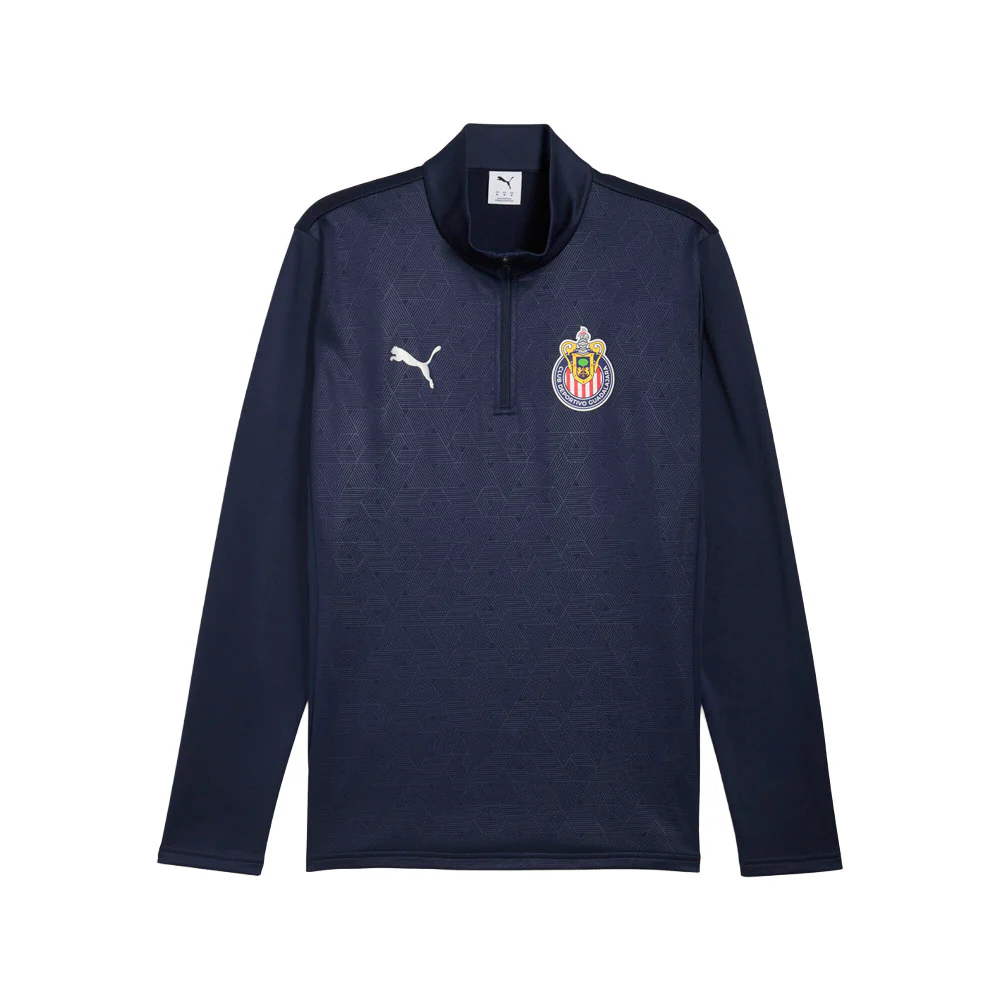 Chivas Training Warm Long Sleeve Quarter Zip Pullover