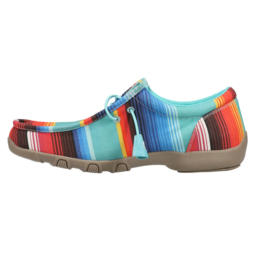 Chillin Serape Striped Slip On Flats - Image 3