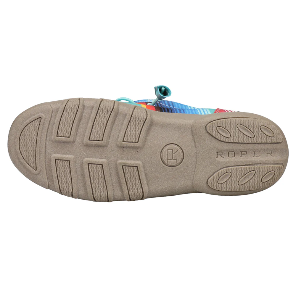 Chillin Serape Striped Slip On Flats - Image 5