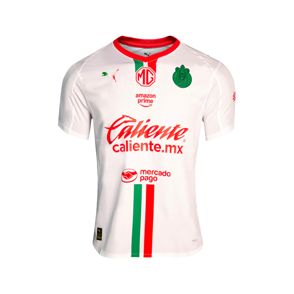 Chivas Crew Neck Short Sleeve Away Soccer Jersey Promo 25-26