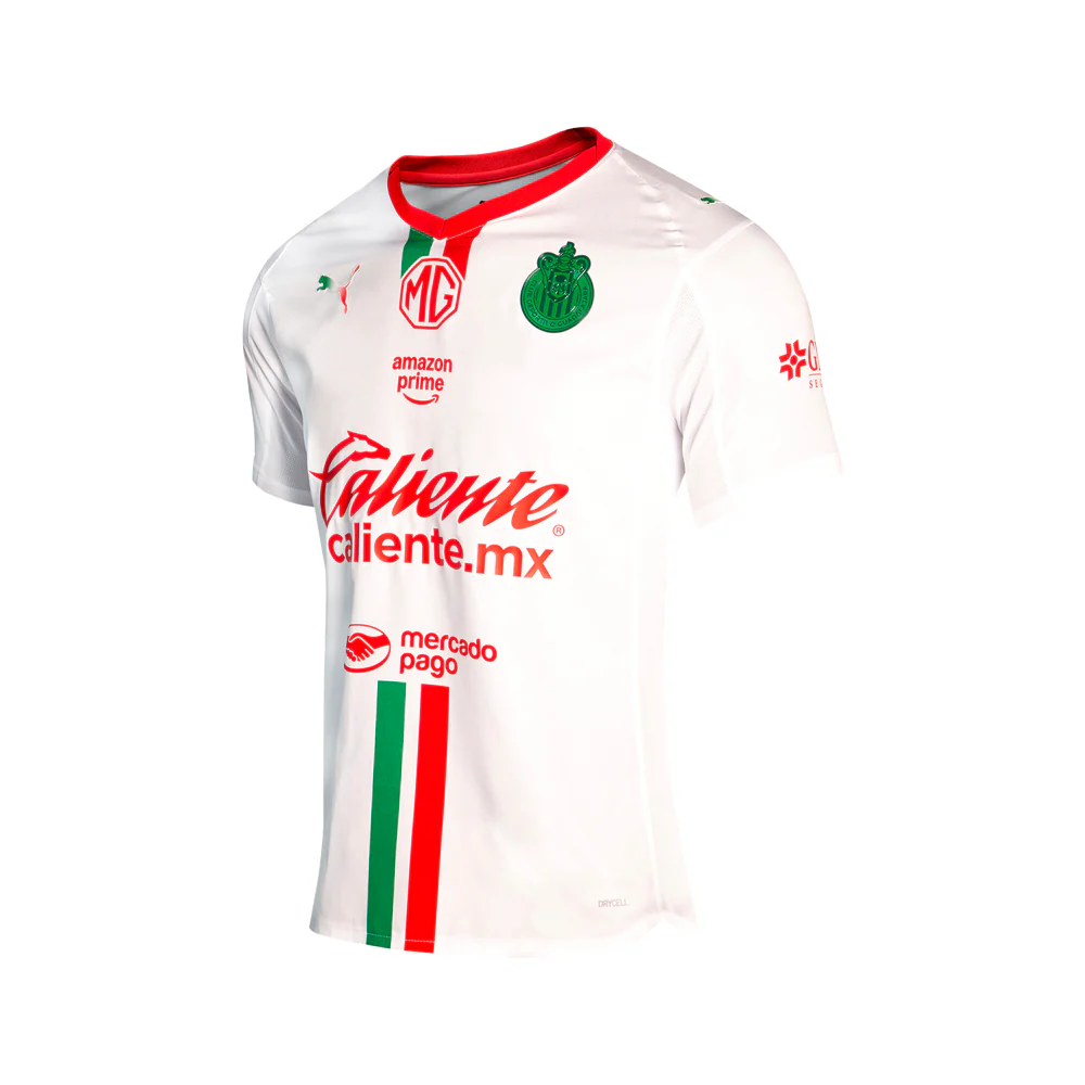 Chivas Crew Neck Short Sleeve Away Soccer Jersey Promo 25-26 - Image 3