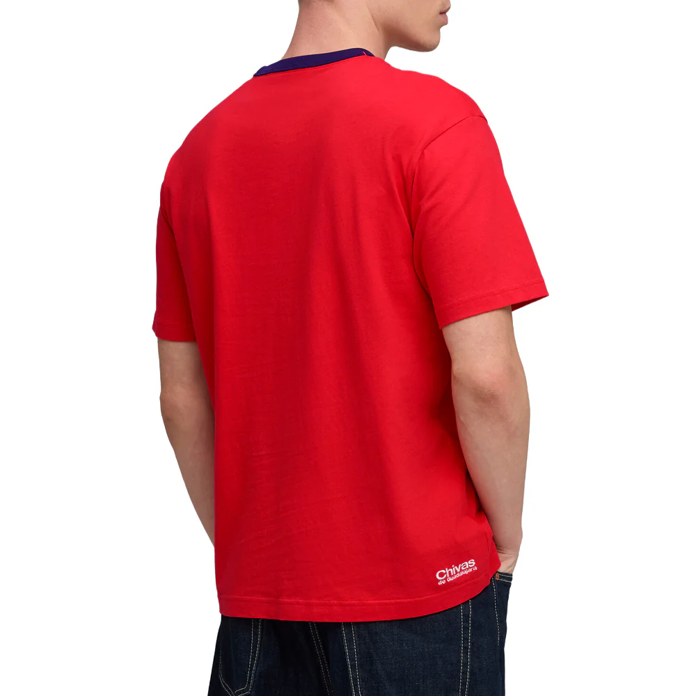Chivas Graphic Crest Relaxed Crew Neck Short Sleeve T-Shirt - Image 4