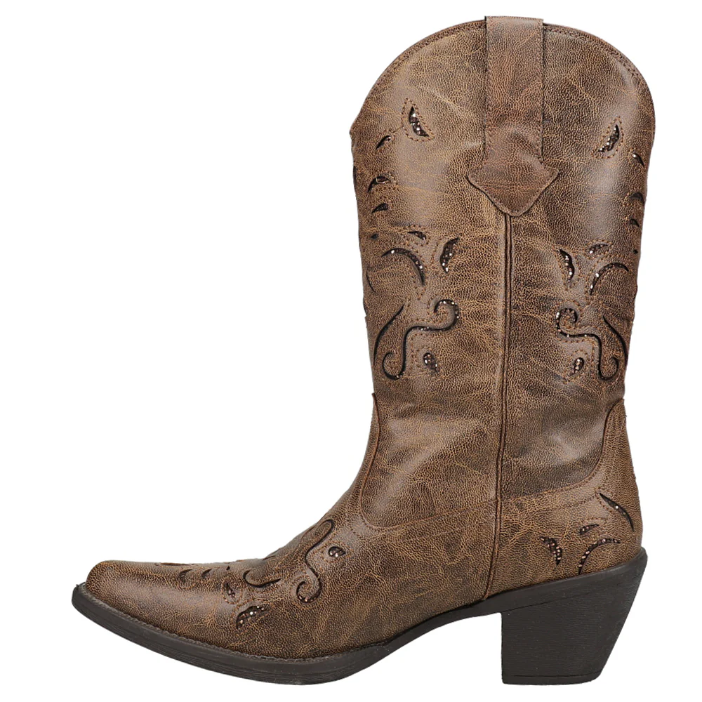 Chloe Snip Toe Cowboy Boots - Image 3