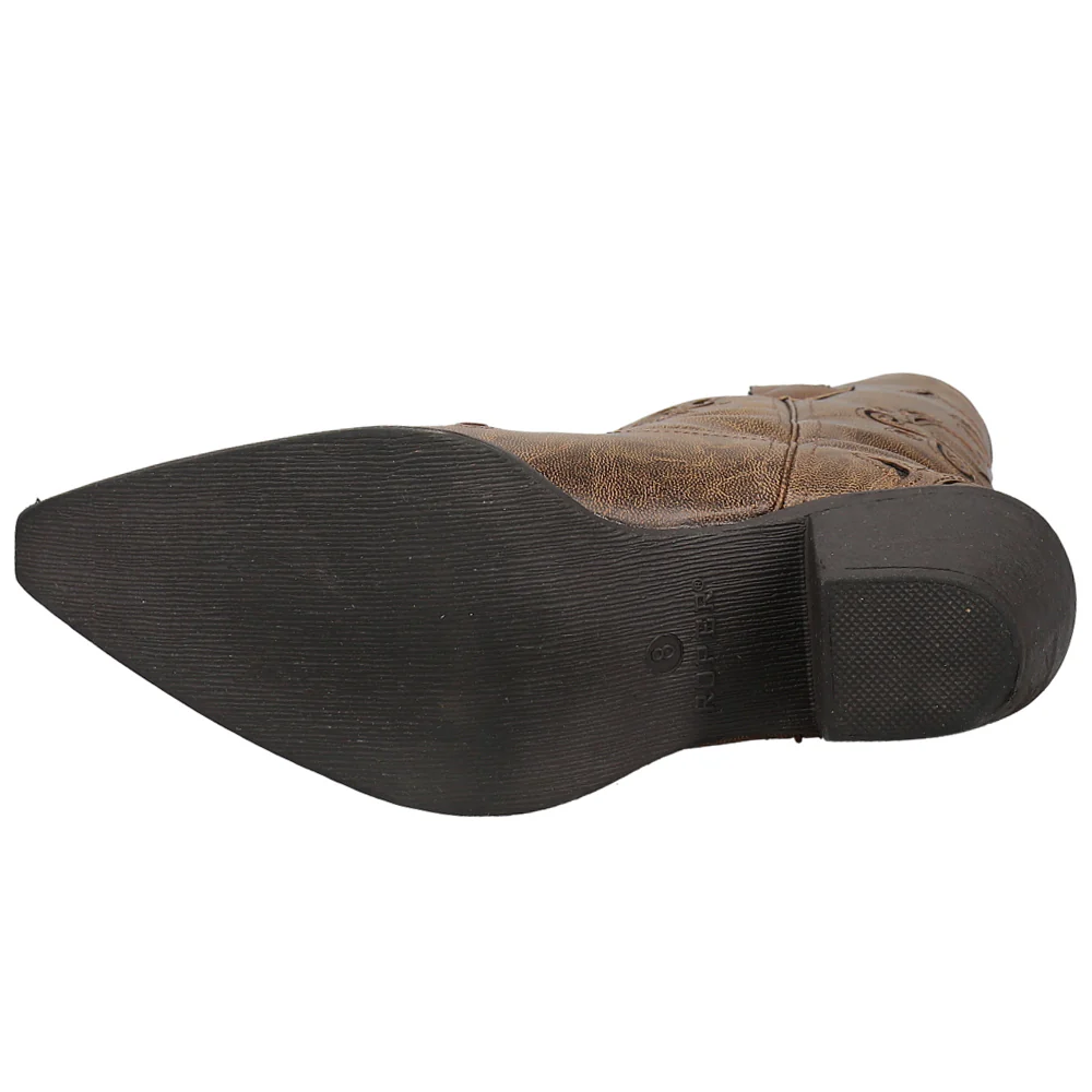 Chloe Snip Toe Cowboy Boots - Image 5