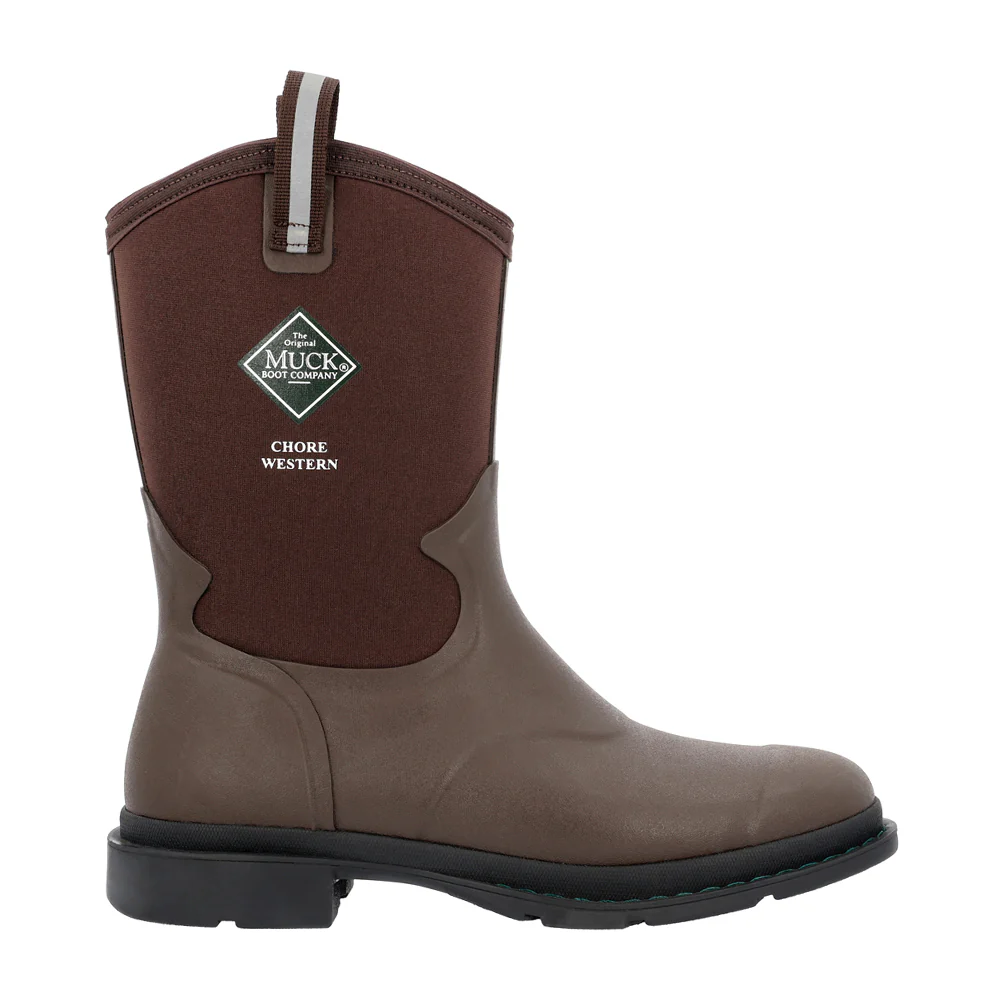 Chore Mid 12 Inch Waterproof Soft Toe Work Boots