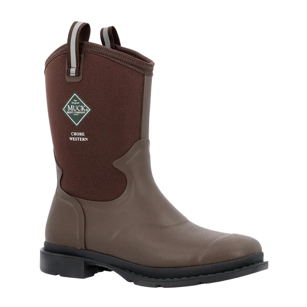 Chore Mid 12 Inch Waterproof Soft Toe Work Boots - Image 2
