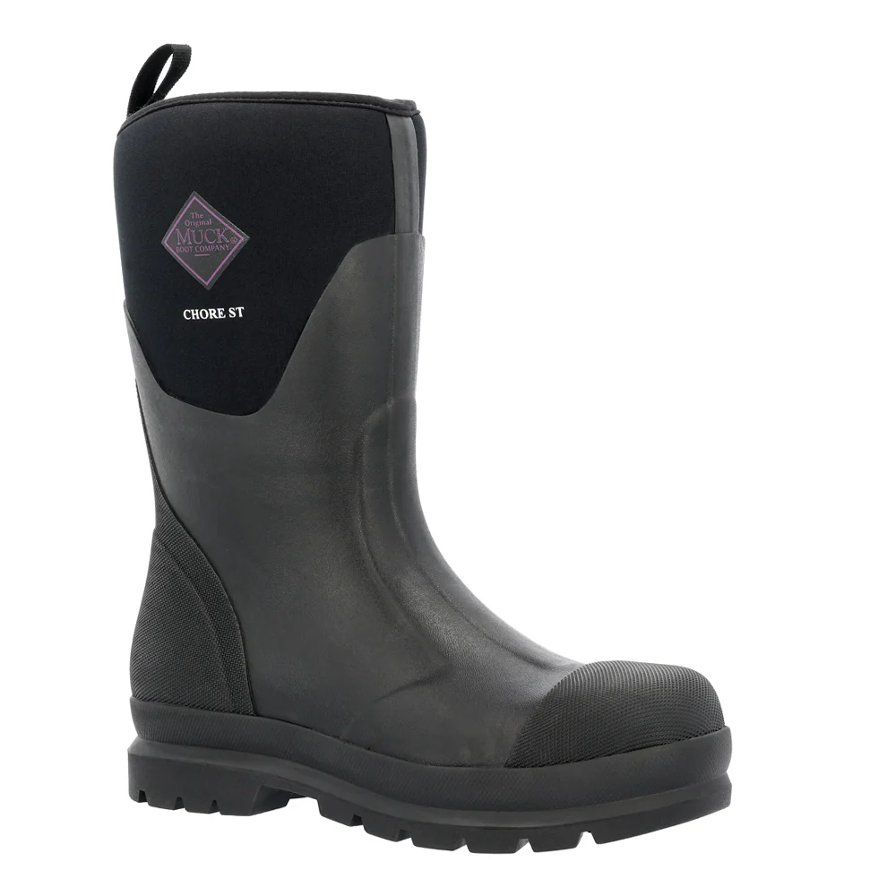 Chore Mid 12 Inch Waterproof Steel Toe Work Boots - Image 2