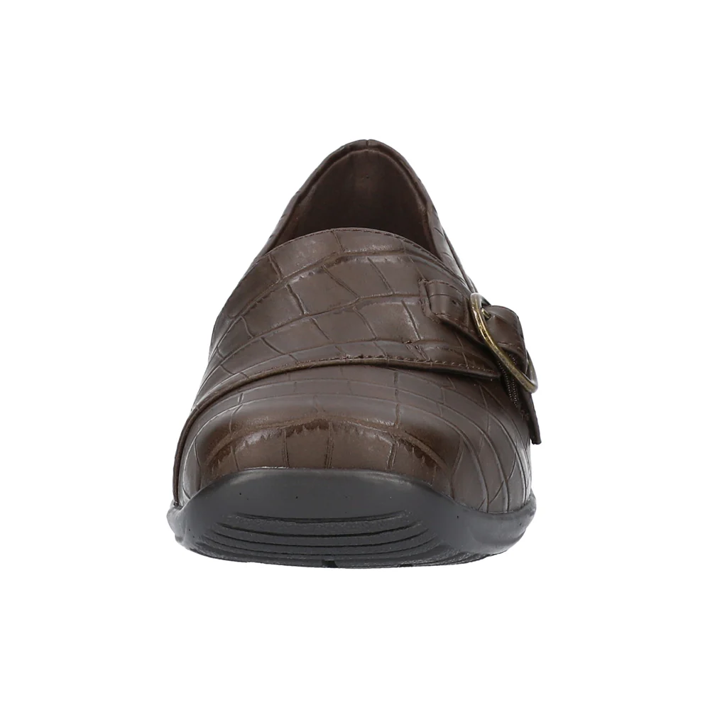 Cinnamon Croc Slip On Flats - Image 5