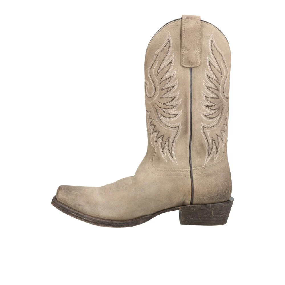 Circuit High Steeper Embroidered Square Toe Pull On Cowboy Boots - Image 3