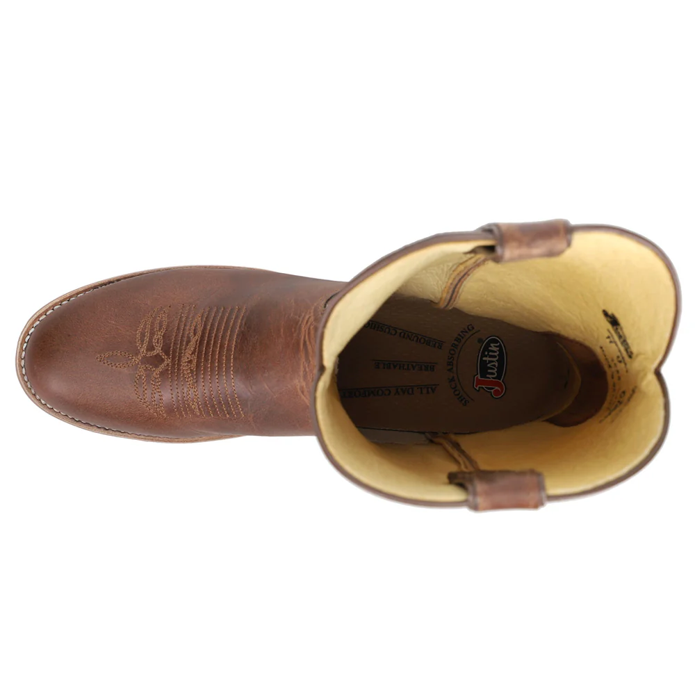 Clanton Round Toe Cowboy Boots - Image 4