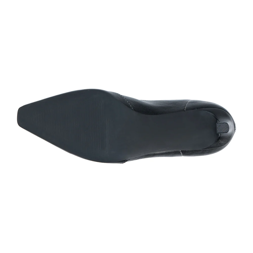 Clara Pointed Toe Zippered Boots - Image 5