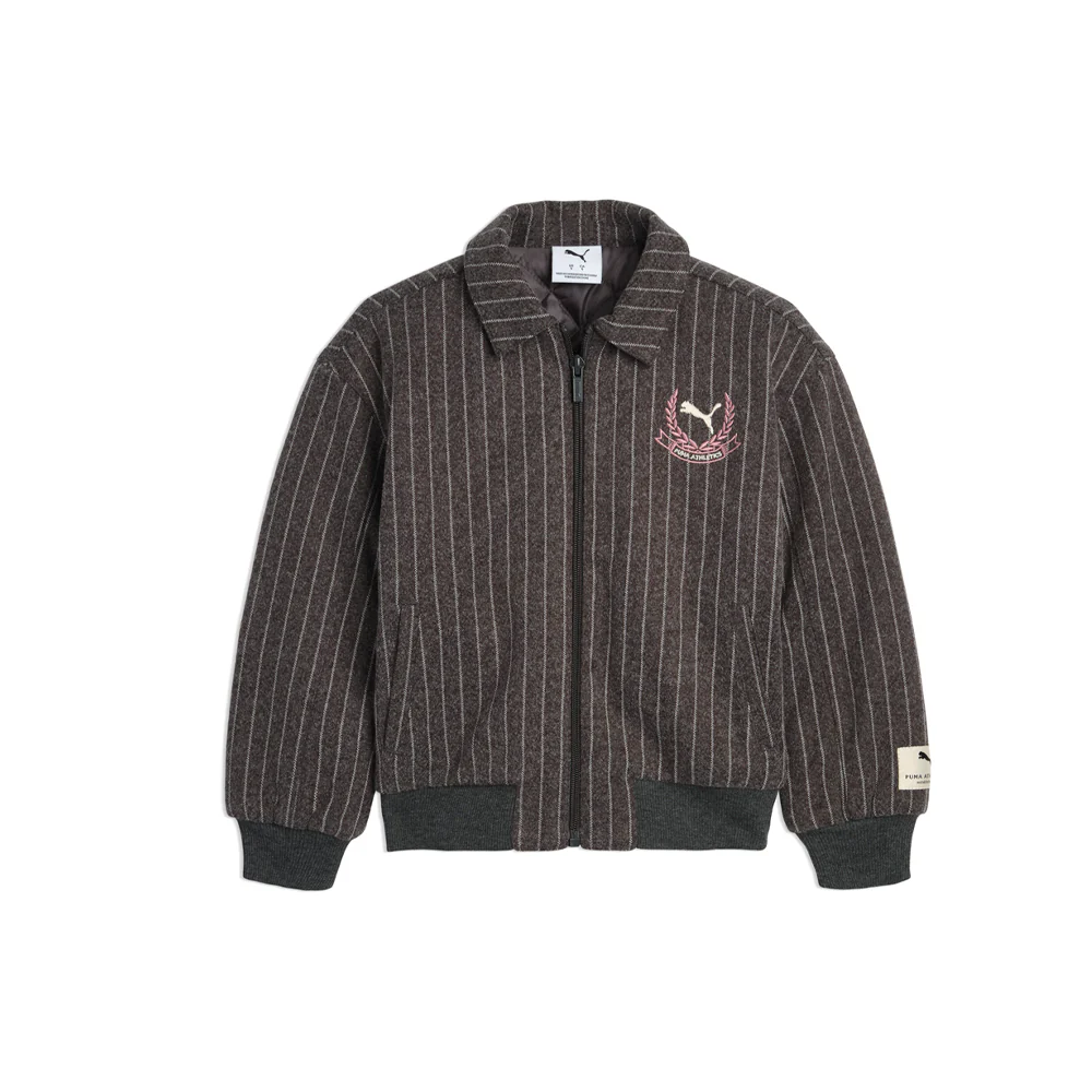 Class Pack Faux Wool Varsity Full Zip Jacket (Youth)