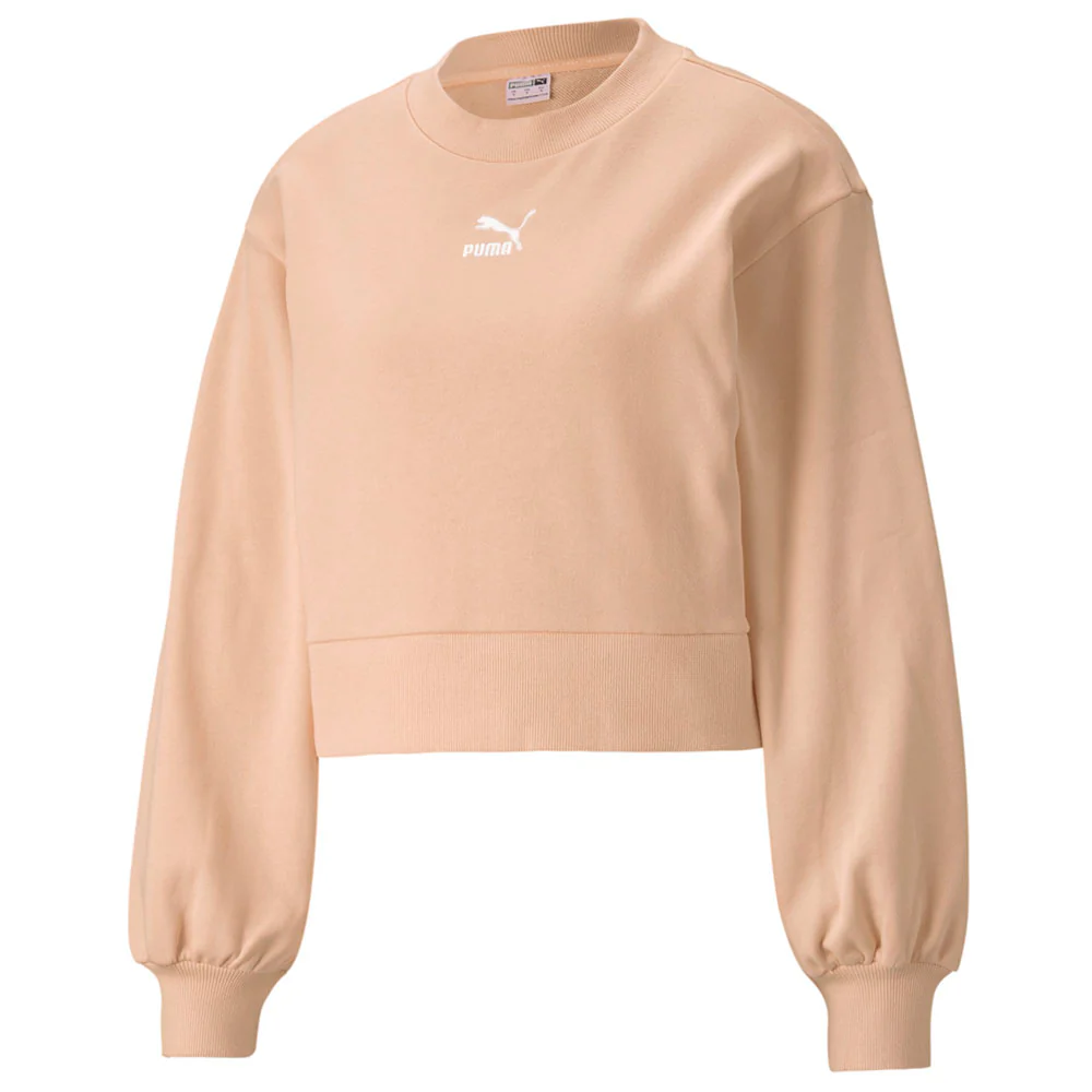 Classics Puff Sleeve Crew Neck Sweatshirt - Image 3