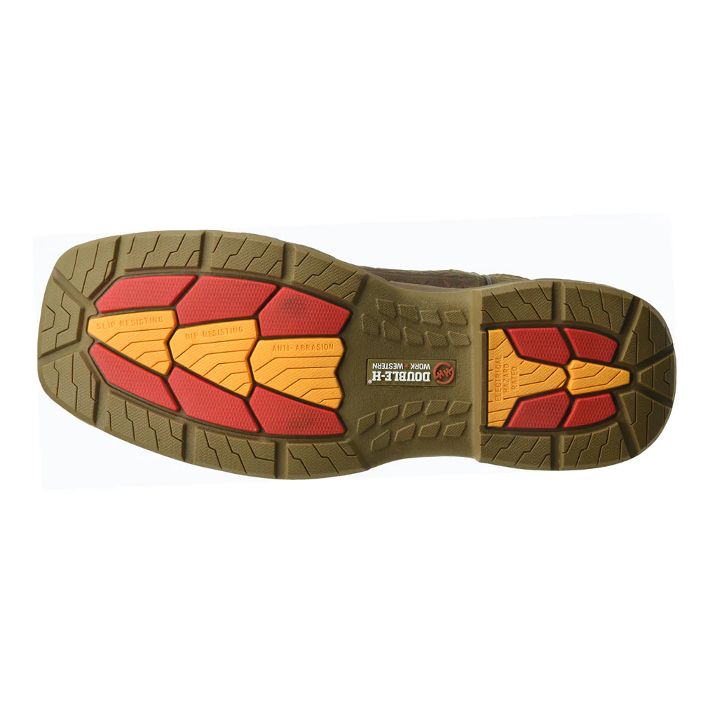 Clem 11 Inch Electrical Hazard Square Soft Toe Work Boots - Image 5