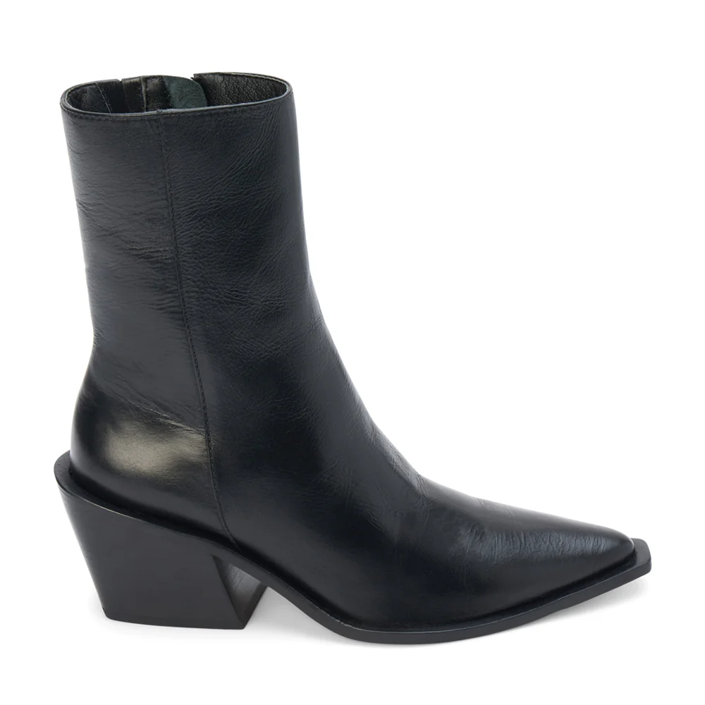 Cleo Pointed Toe Zippered Booties