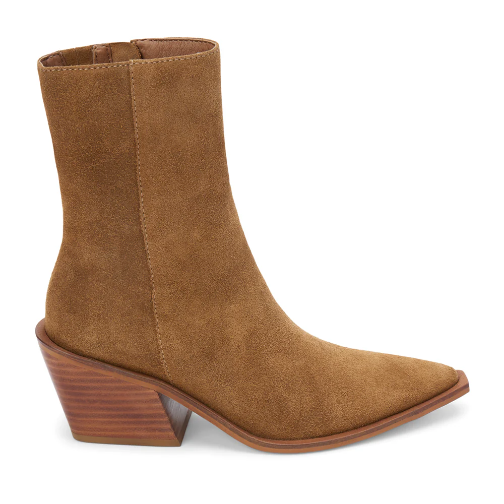 Cleo Pointed Toe Zippered Booties