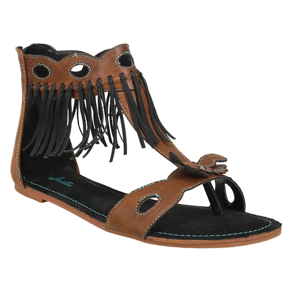 Clover T-Strap Sandals - Image 2