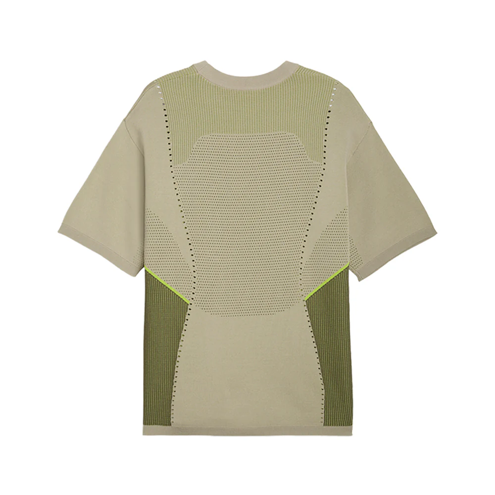 Clrt Knitted Crew Neck Short Sleeve T-Shirt - Image 2