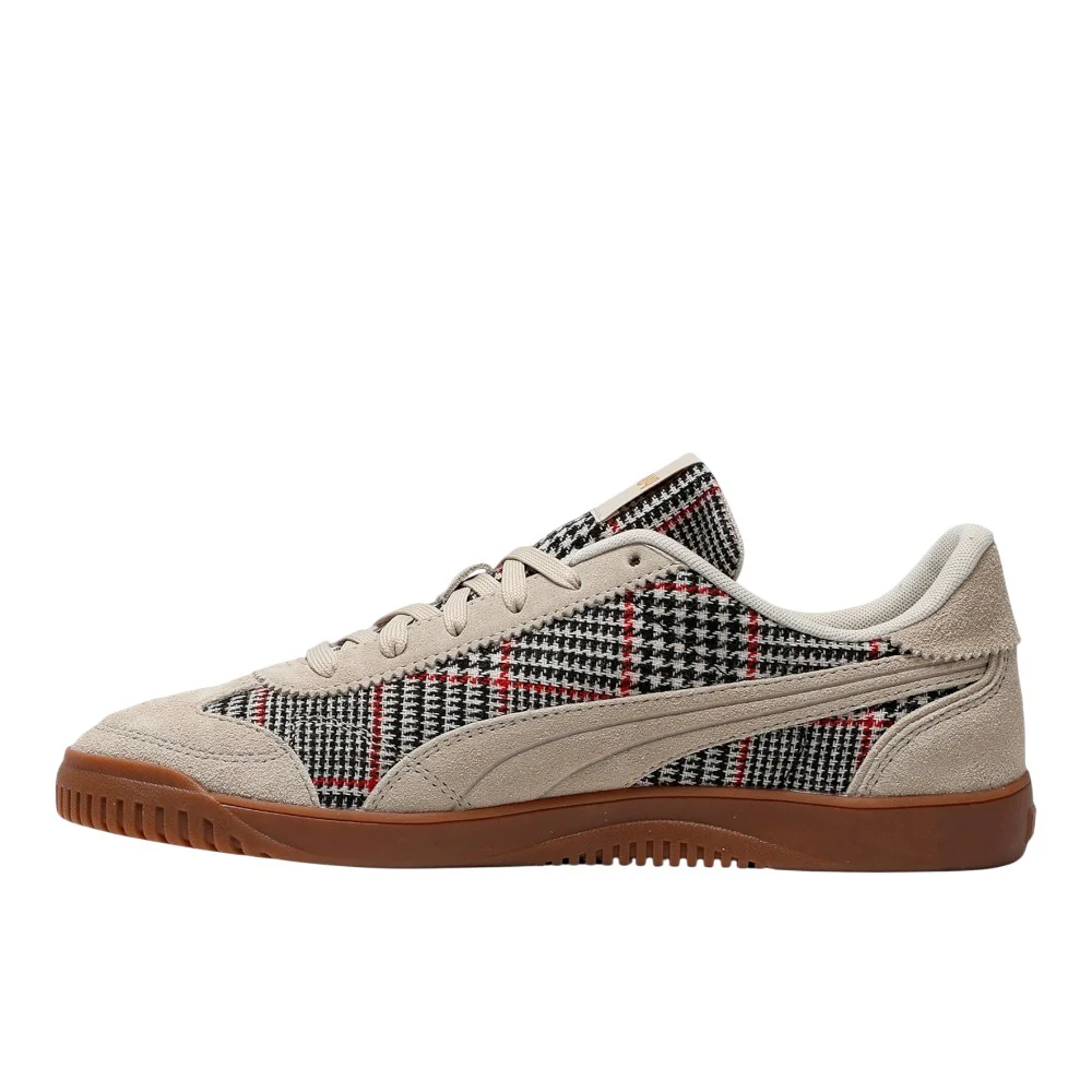 Club 5V5 Lux Plaid Lace Up Sneakers - Image 3