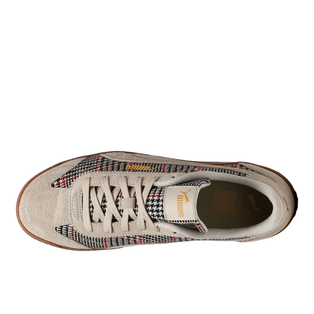 Club 5V5 Lux Plaid Lace Up Sneakers - Image 4