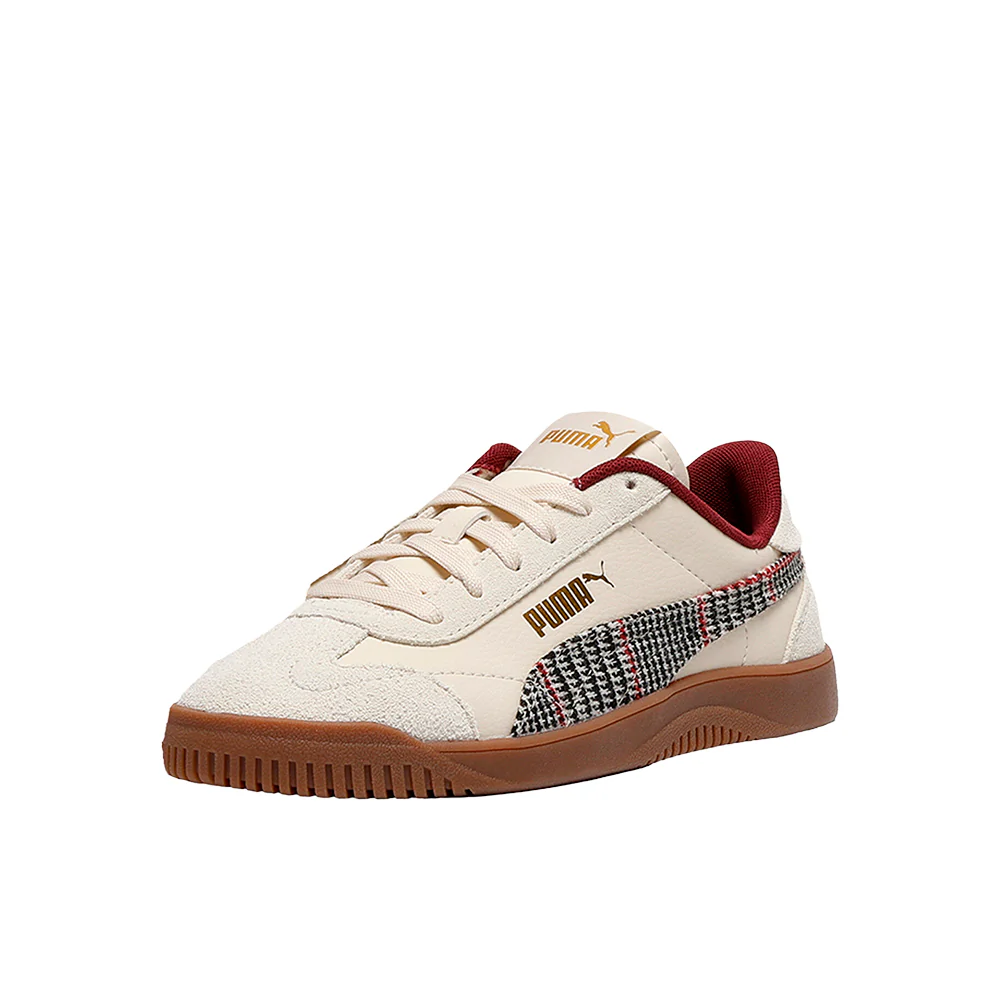 Club 5V5 Plaid Lace Up Shoes (Big Kid) - Image 2