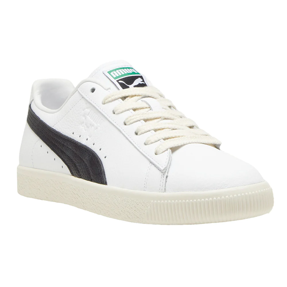 Clyde Leather Lace Up Sneakers - Image 2