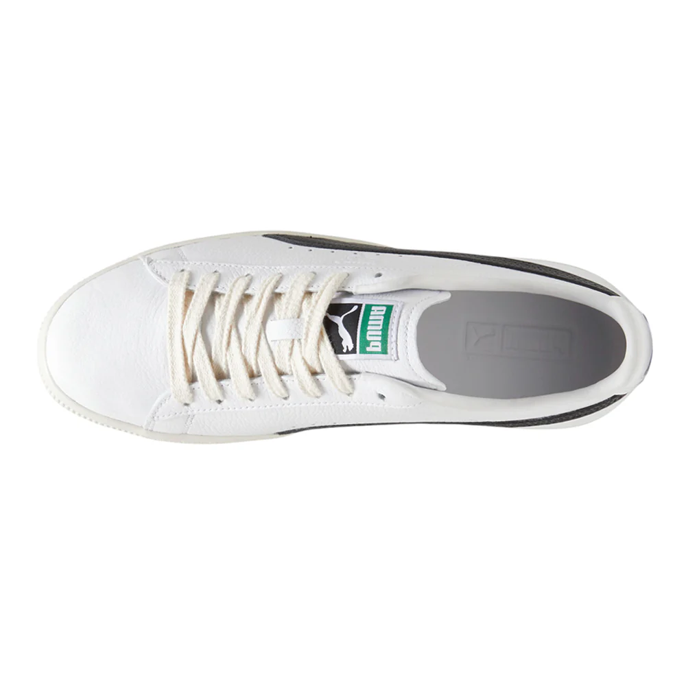 Clyde Leather Lace Up Sneakers - Image 4