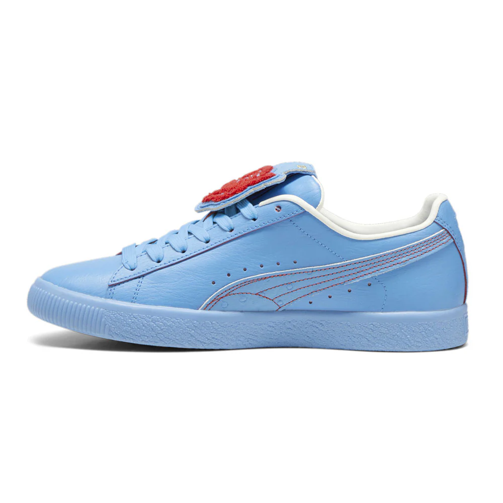 PUMA X DAPPER DAN Clyde Post Game Runway Lace Up Sneakers - Image 3
