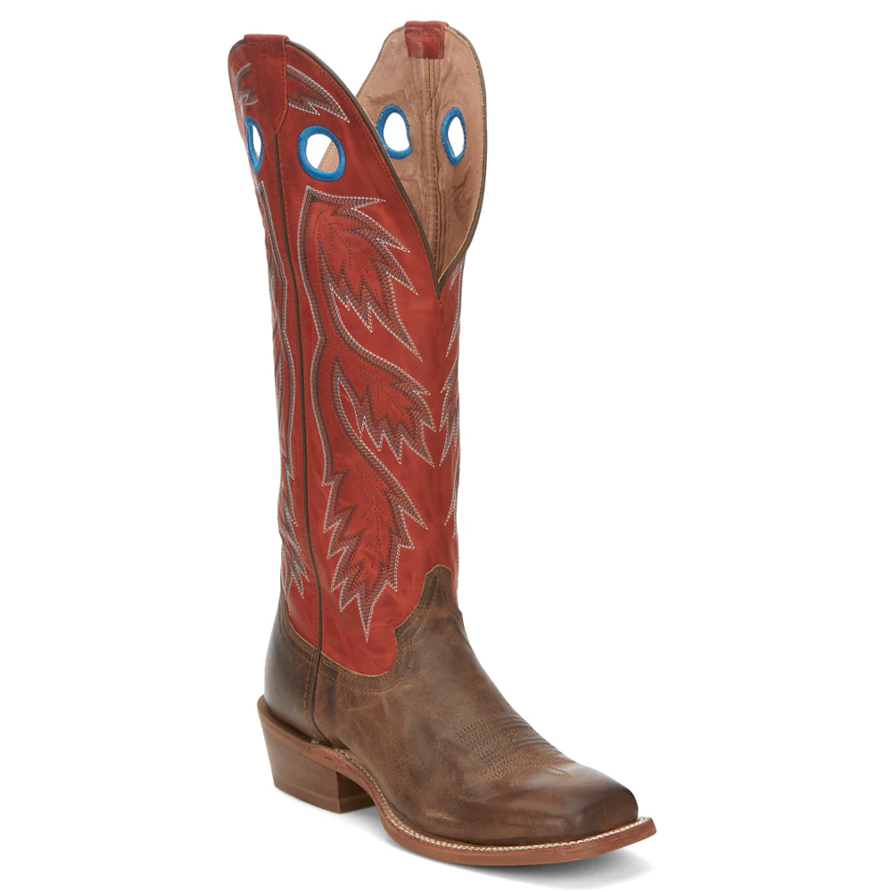 Colburn 17 Inch Buckaroo Square Toe Cowboy Boots - Image 2