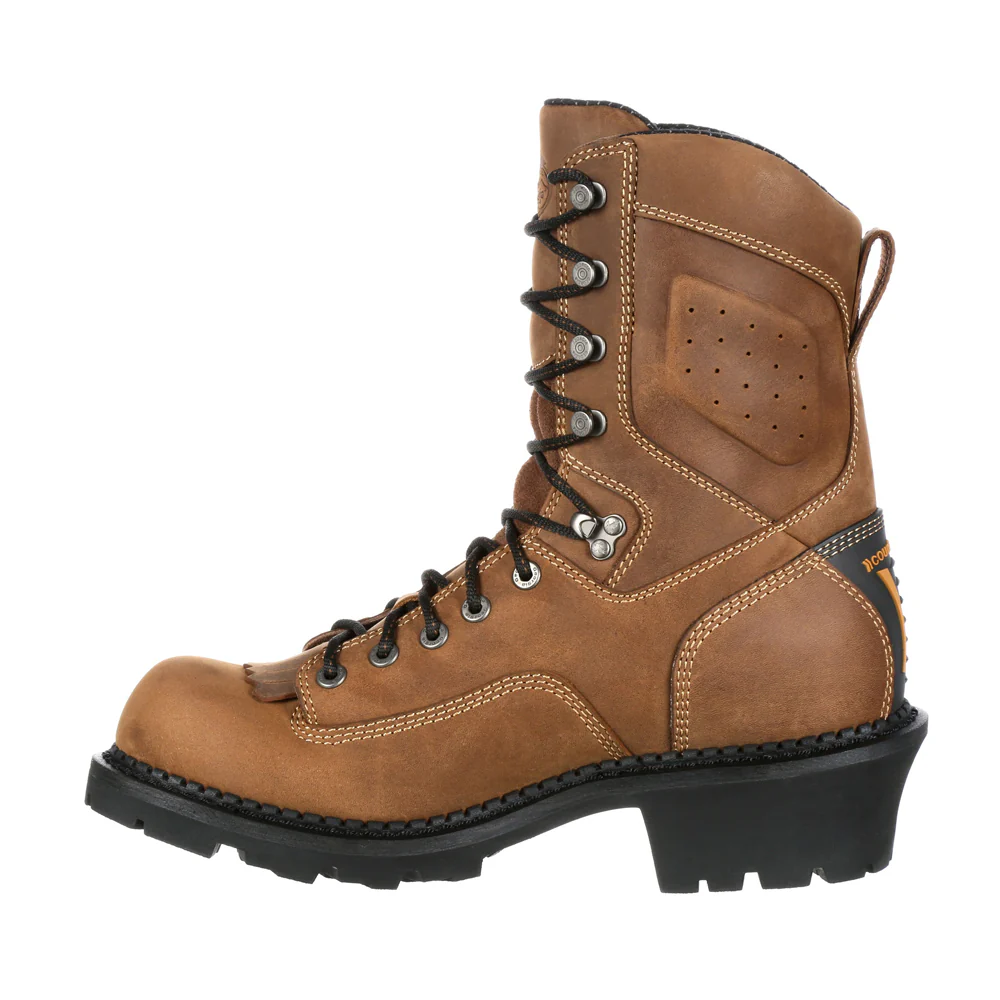 Comfort Core Logger 9 inch Waterproof Composite Toe Work Boots - Image 3