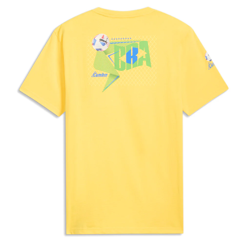 Conmebol Ca Brazil Crew Neck Short Sleeve T-Shirt - Image 2