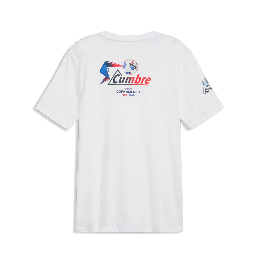 Conmebol Copa Cumbre Graphic Crew Neck Short Sleeve T-Shirt - Image 2