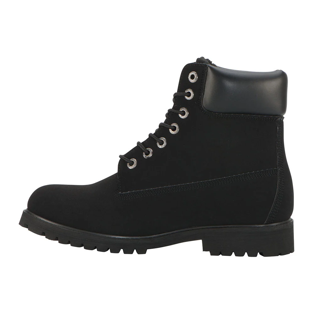 Convoy Fleece Round Toe Lace Up Boots - Image 4