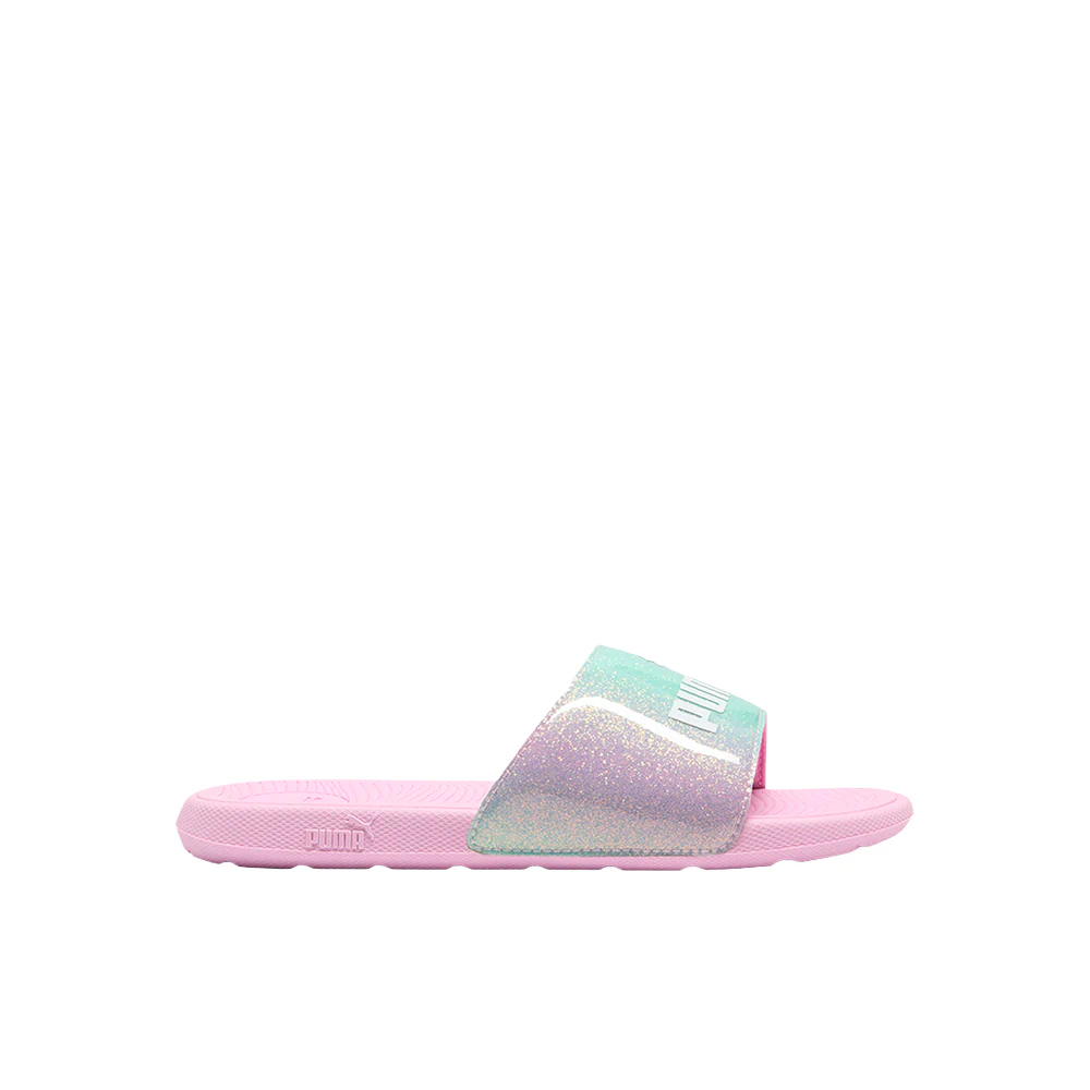 Cool Cat 2.0 Glitter Slide Sandals (Big Kid)