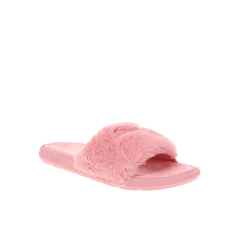 Cool Cat Fluffy Slides Sandals (Big Kid) - Image 2