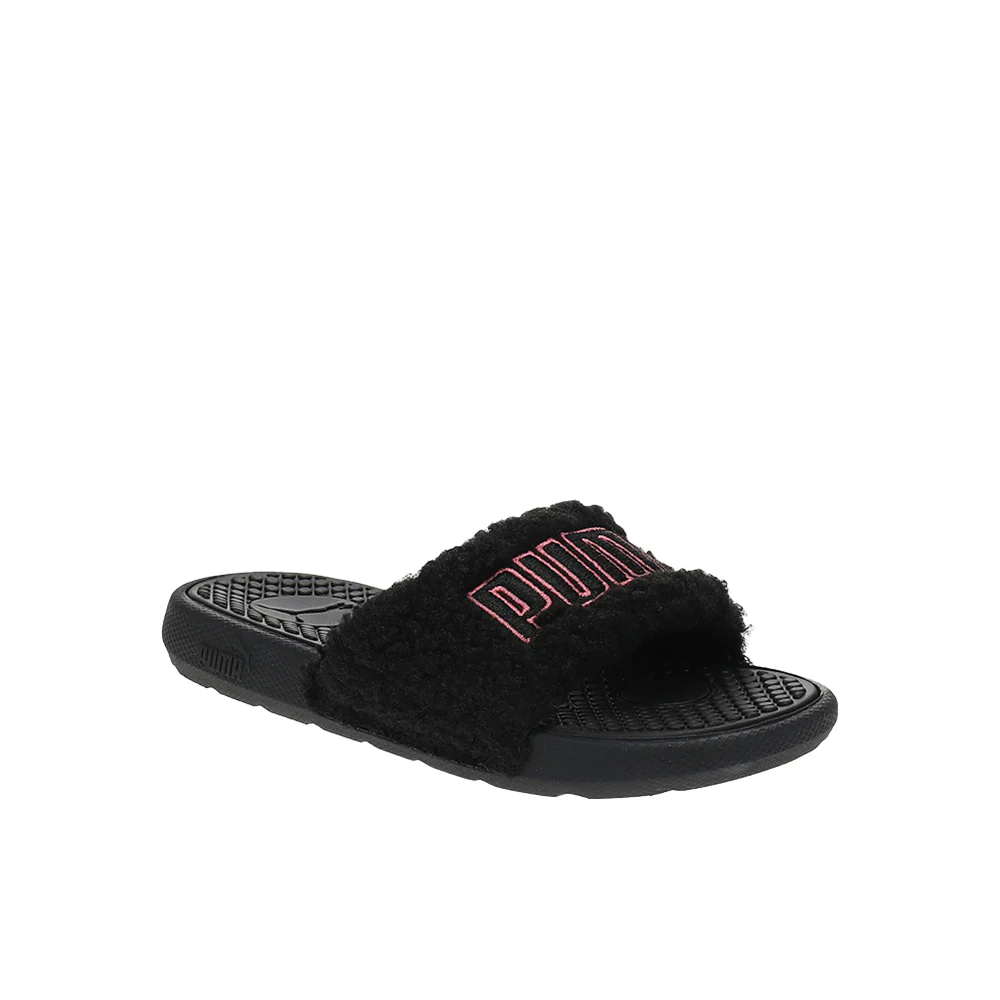 Cool Cat Sherpa Slide Sandals (Little Kid) - Image 2