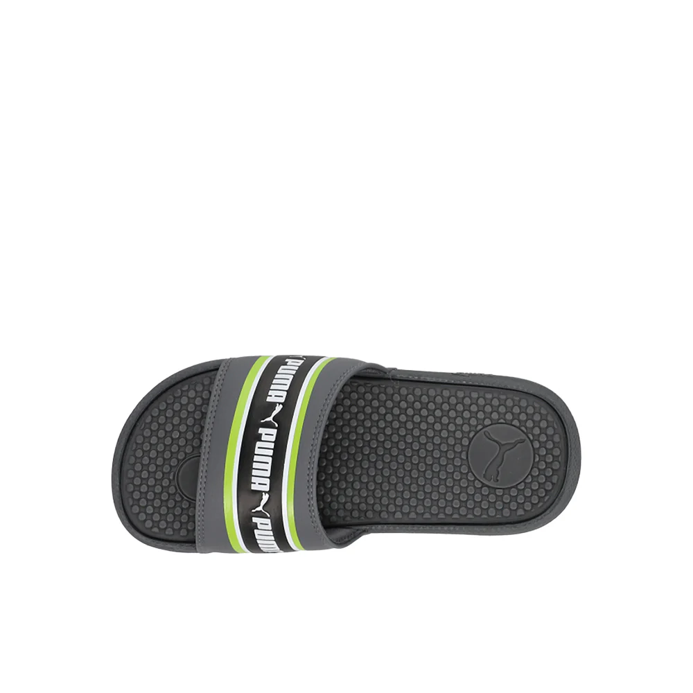 Cool Cat Stripe Repeat Bx Slide Sandals (Little Kid) - Image 4