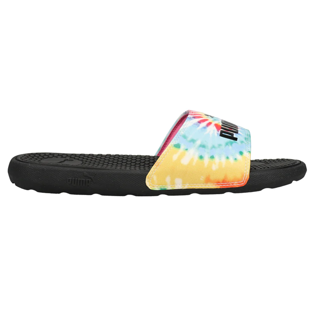 Cool Cat Tie Dye Slide Sandals