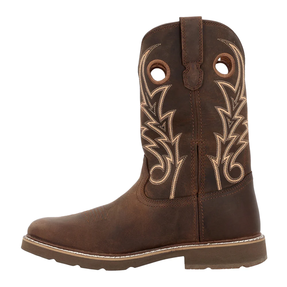 Core 37 Western 11 Inch Electrical Hazard Steel Toe Work Boots - Image 3