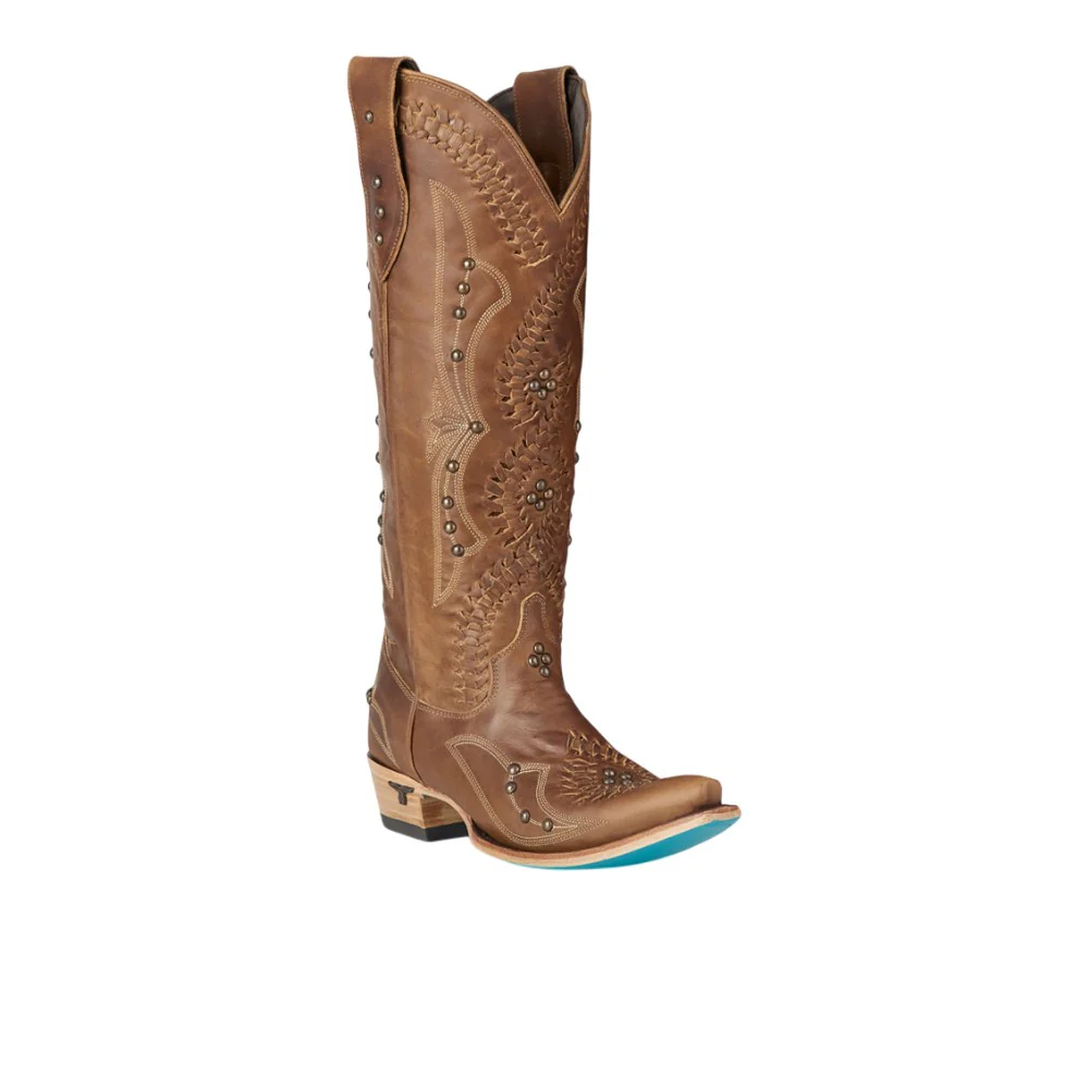 Cossette Embroidered Studded Snip Toe Boot - Image 2
