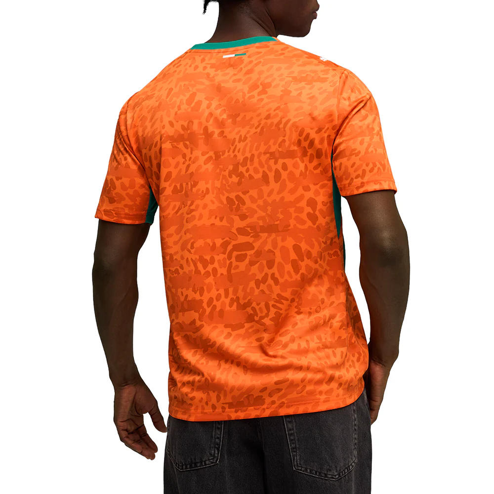 Côte d'Ivoire Home Crew Neck Short Sleeve Soccer Jersey - Image 4