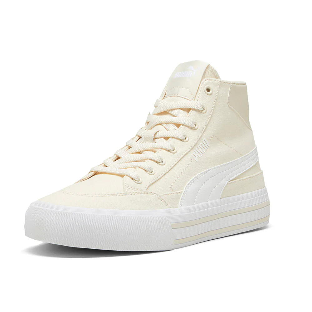 Court Classic Vulcanized Mid Formstrip Lace Up Sneakers - Image 2